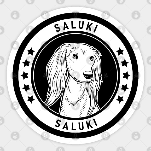 Saluki Fan Gift Sticker by millersye